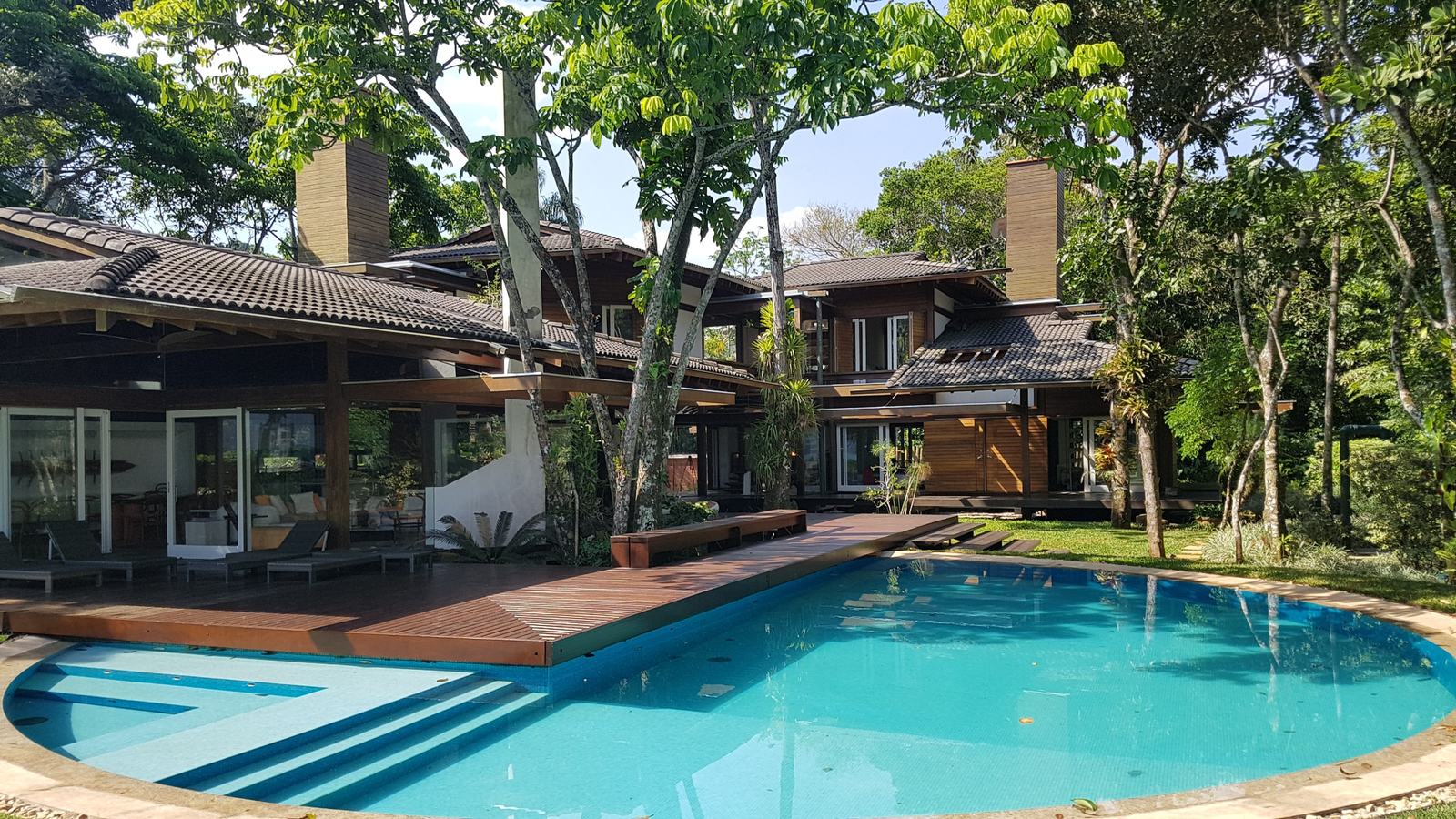 Área externa 17 — Iporanga, Guarujá, à venda e para locação, Casa