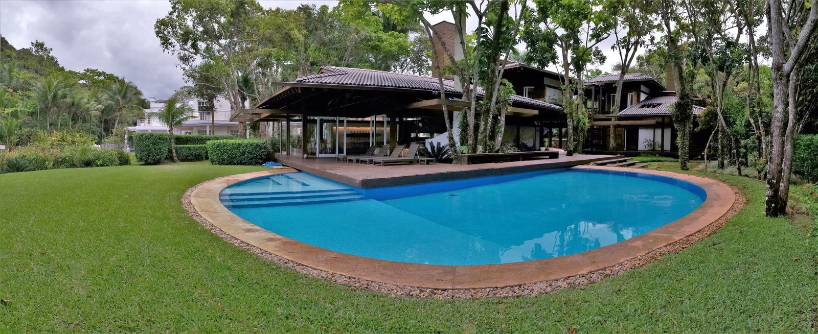 Área externa 7 — Iporanga, Guarujá, à venda e para locação, Casa