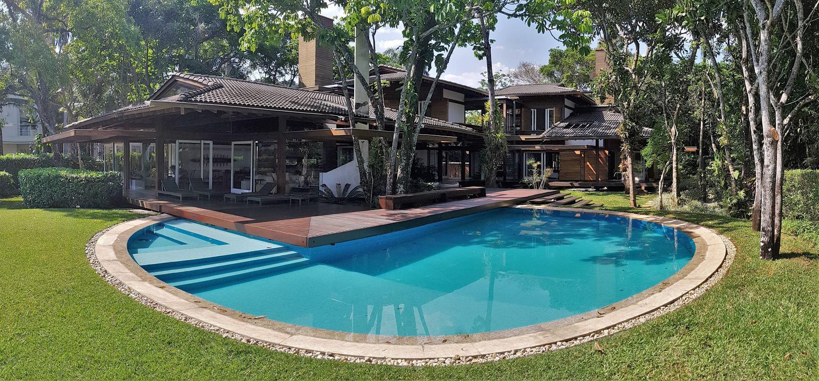 Fachada — Iporanga, Guarujá, à venda e para locação, Casa