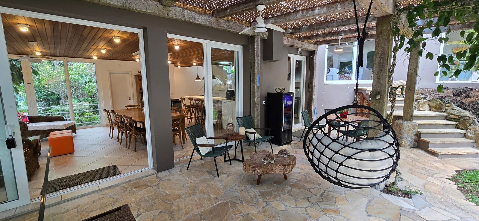 Área externa 4 — Iporanga, Guarujá, à venda e para locação, Casa