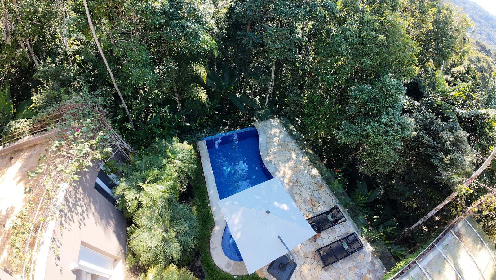 Área externa 2 — Iporanga, Guarujá, à venda e para locação, Casa