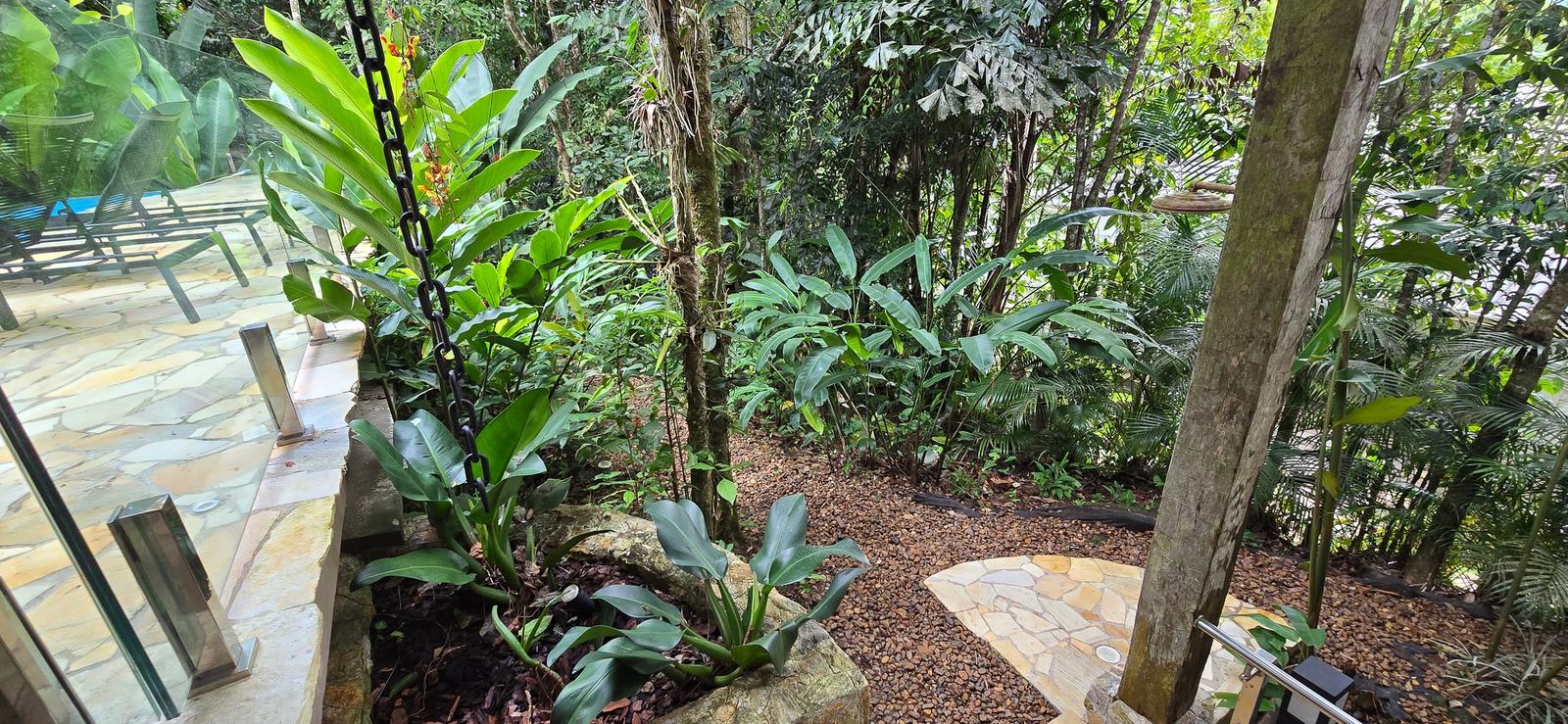 Área externa 5 — Iporanga, Guarujá, à venda e para locação, Casa