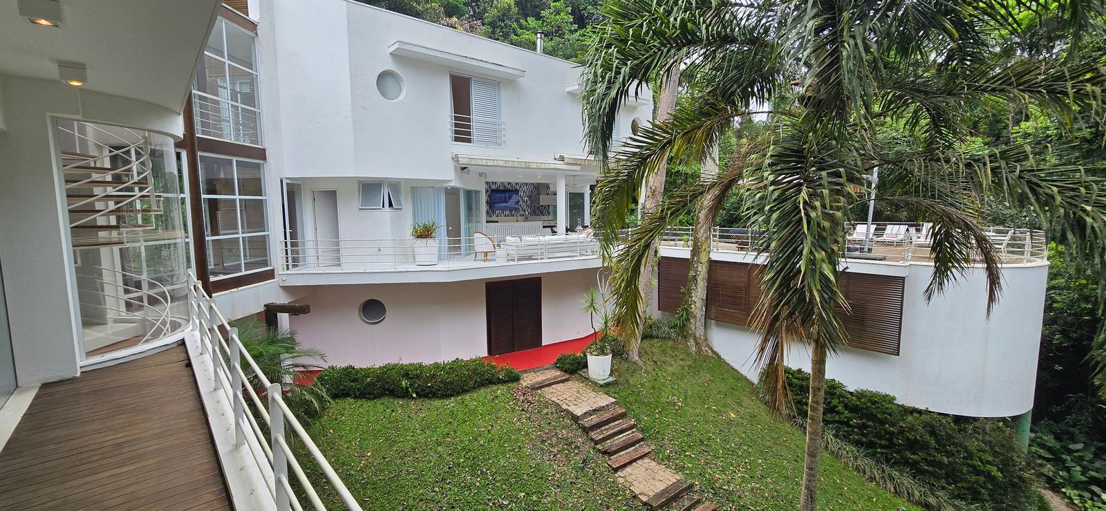 Área externa 4 — Iporanga, Guarujá, à venda e para locação, Casa