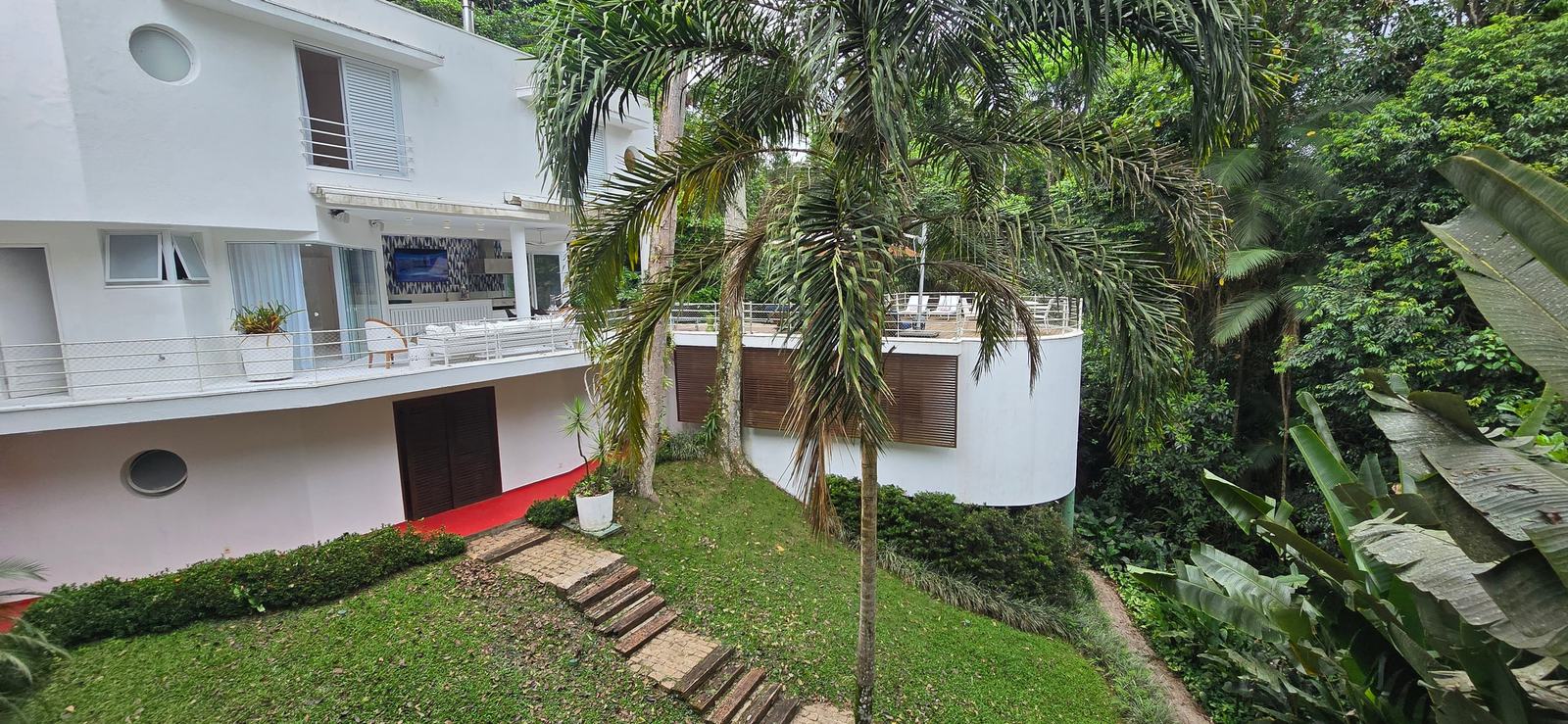 Área externa 5 — Iporanga, Guarujá, à venda e para locação, Casa