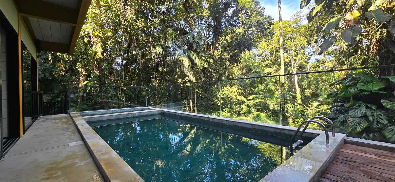 Área externa 8 — Iporanga, Guarujá, para locação, Casa