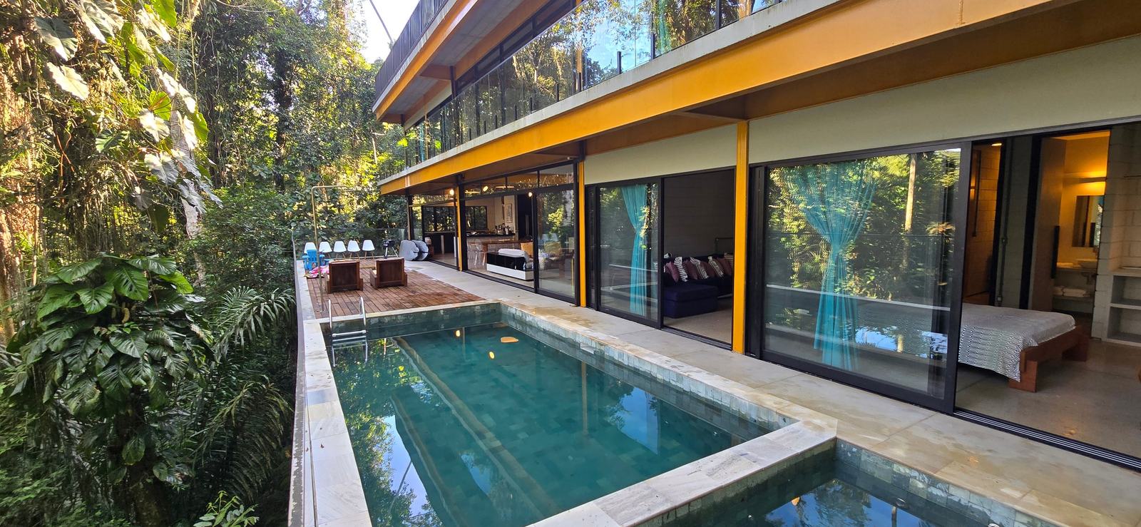 Fachada — Iporanga, Guarujá, para locação, Casa