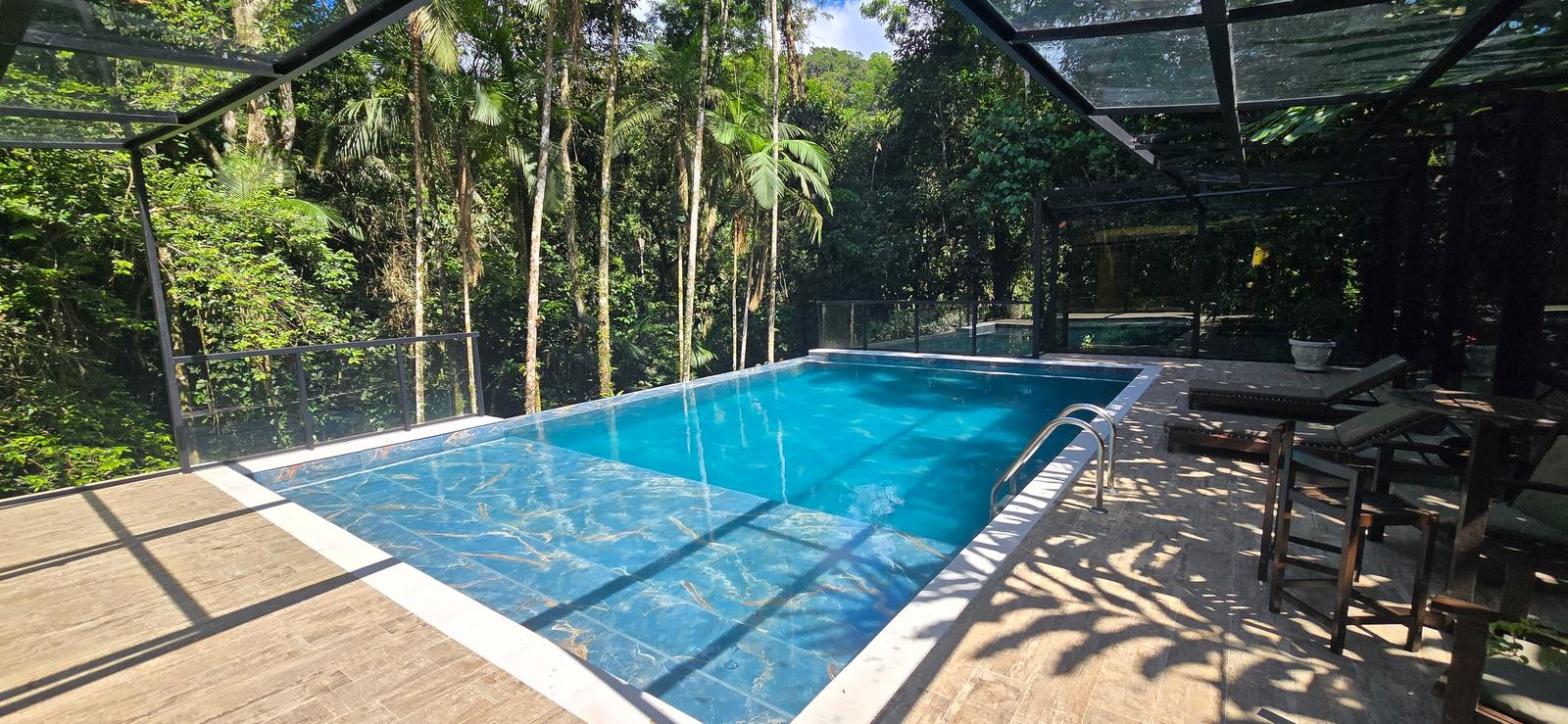 Área externa 11 — Iporanga, Guarujá, para locação, Casa