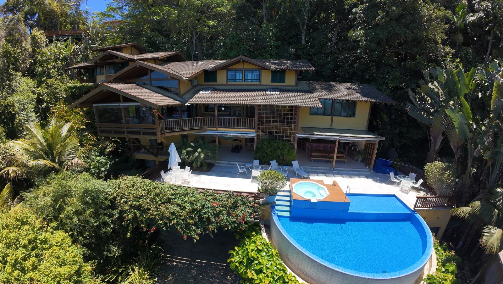Vista aérea 4 — Taguaíba, Guarujá, à venda e para locação, Casa