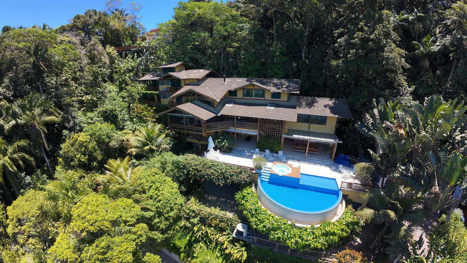 Vista aérea 3 — Taguaíba, Guarujá, à venda e para locação, Casa