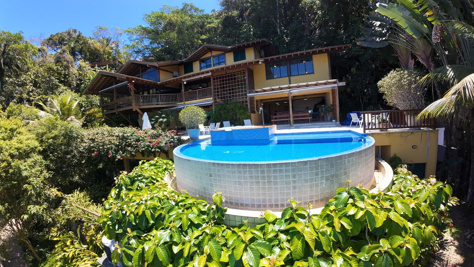 Vista aérea 2 — Taguaíba, Guarujá, à venda e para locação, Casa