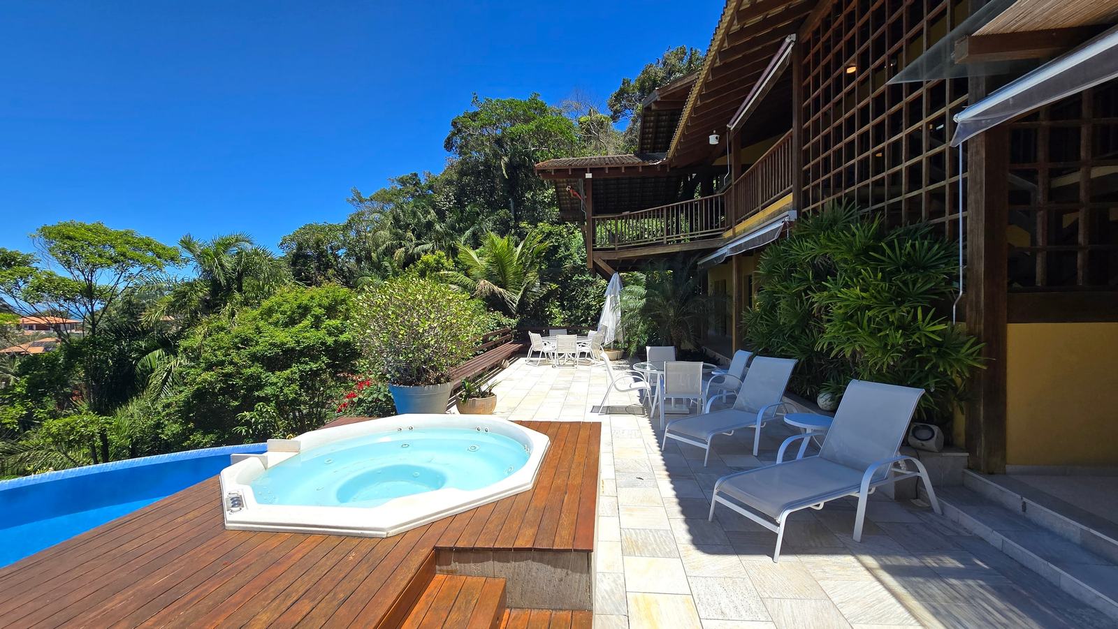 Área externa 6 — Taguaíba, Guarujá, à venda e para locação, Casa