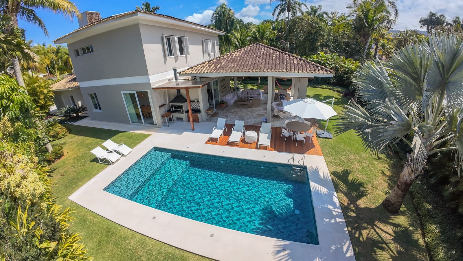 Área externa 2 — Iporanga, Guarujá, à venda e para locação, Casa