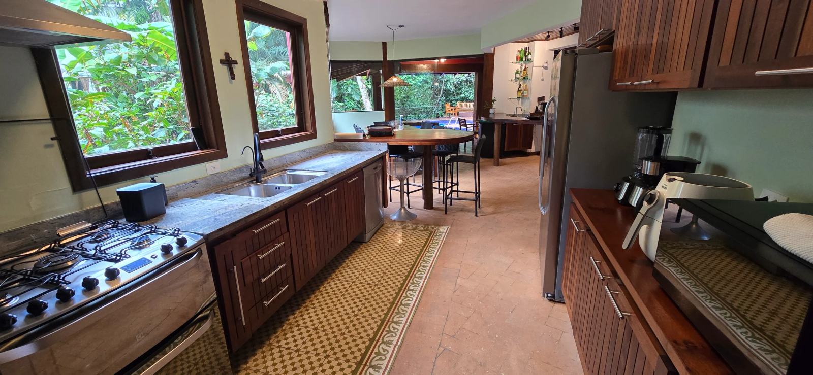 Área de serviço — Iporanga, Guarujá, para locação, Casa