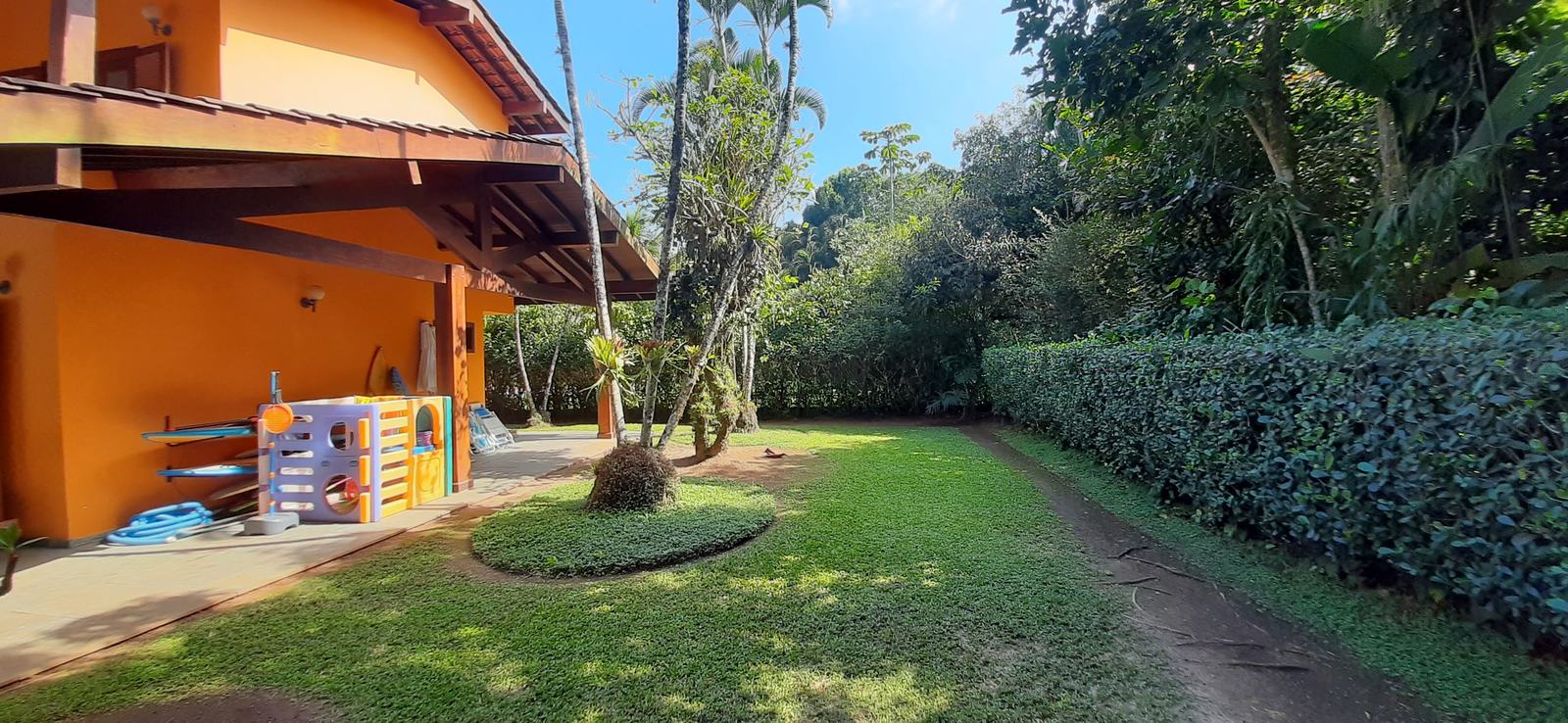 Área externa 11 — Iporanga, Guarujá, para locação, Casa