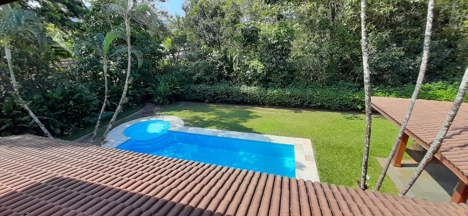 Área externa 4 — Iporanga, Guarujá, para locação, Casa
