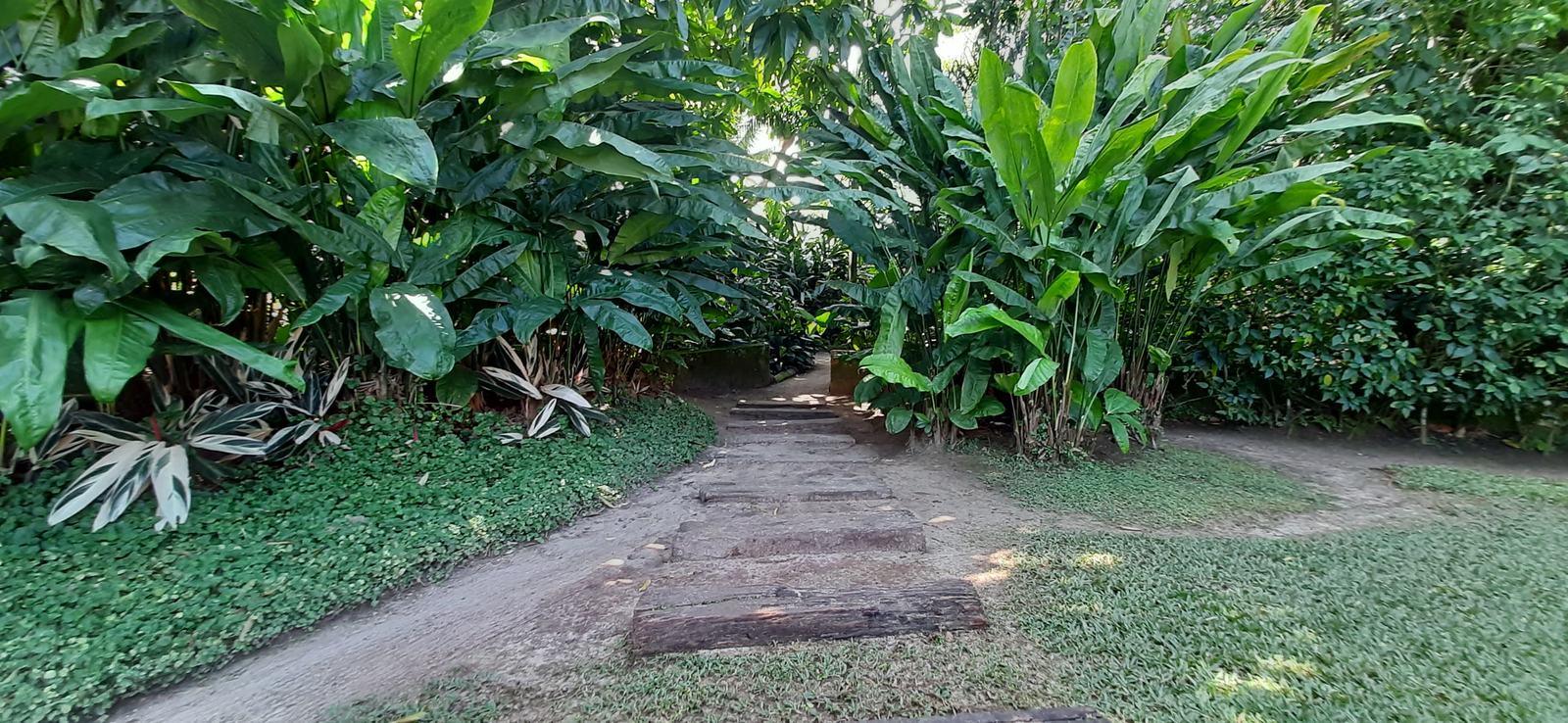 Área externa 13 — Iporanga, Guarujá, para locação, Casa