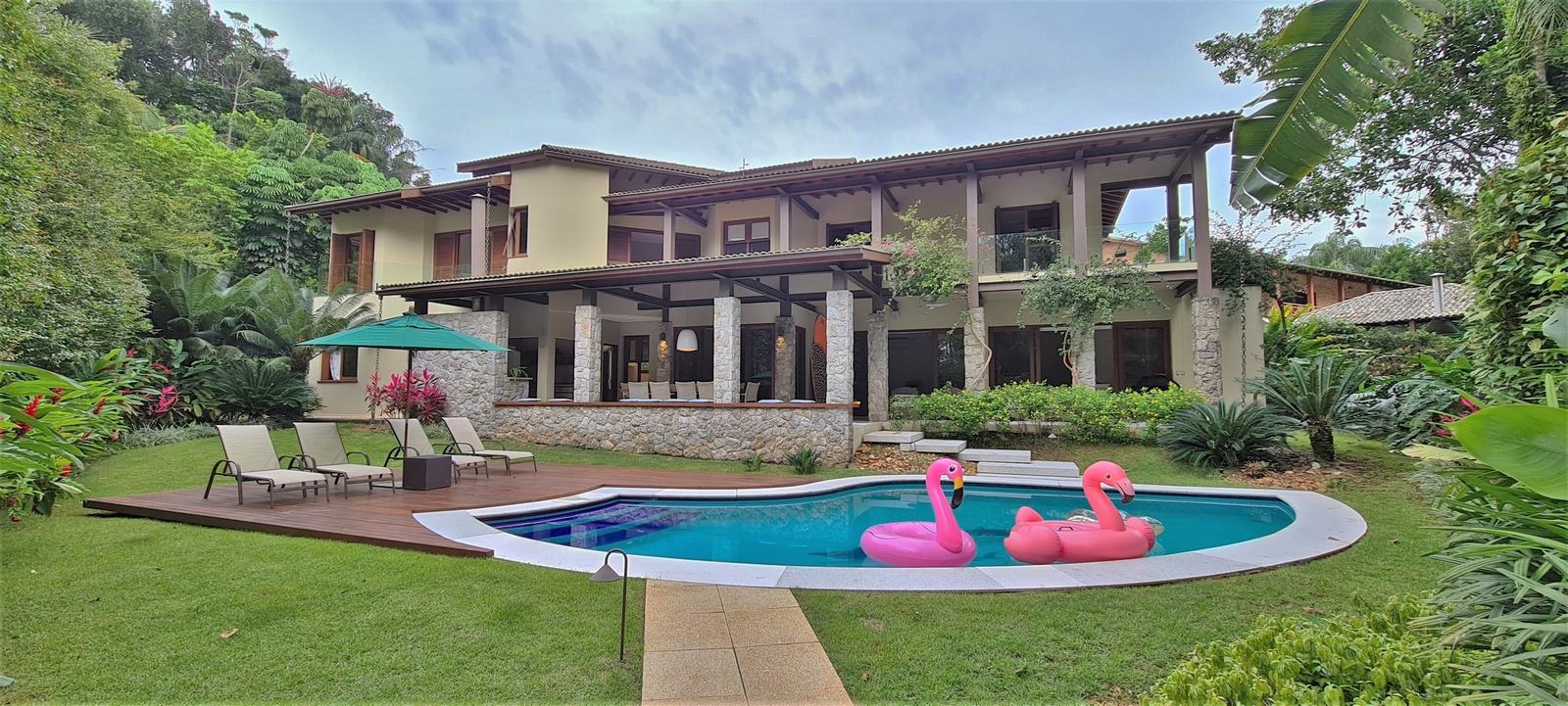 Área externa 5 — Iporanga, Guarujá, à venda e para locação, Casa