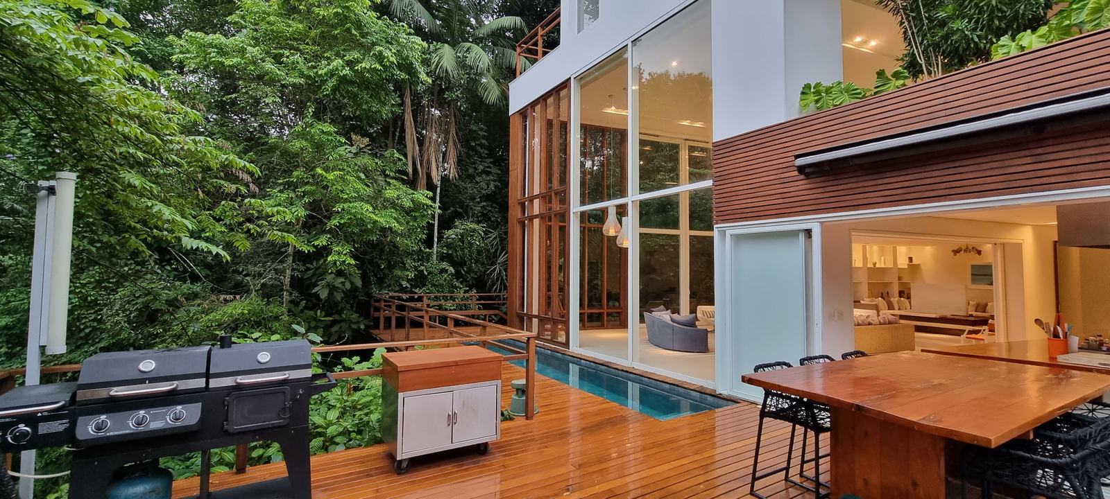 Área externa 5 — Iporanga, Guarujá, à venda e para locação, Casa
