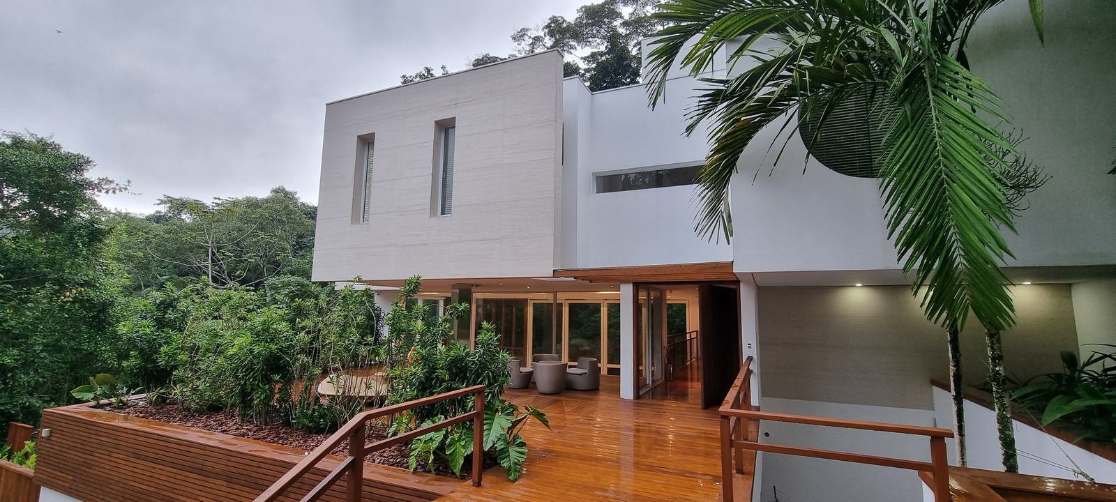 Área externa 8 — Iporanga, Guarujá, à venda e para locação, Casa