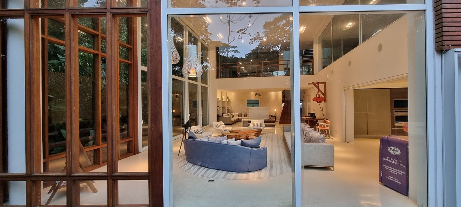 Área externa 1 — Iporanga, Guarujá, à venda e para locação, Casa