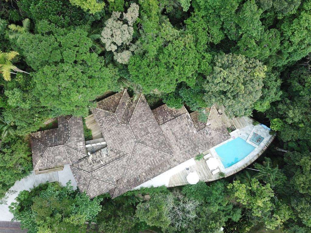 Vista aérea — Iporanga, Guarujá, à venda e para locação, Casa