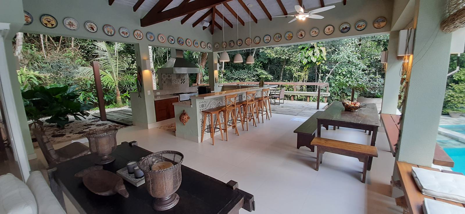 Área externa 11 — Iporanga, Guarujá, à venda e para locação, Casa