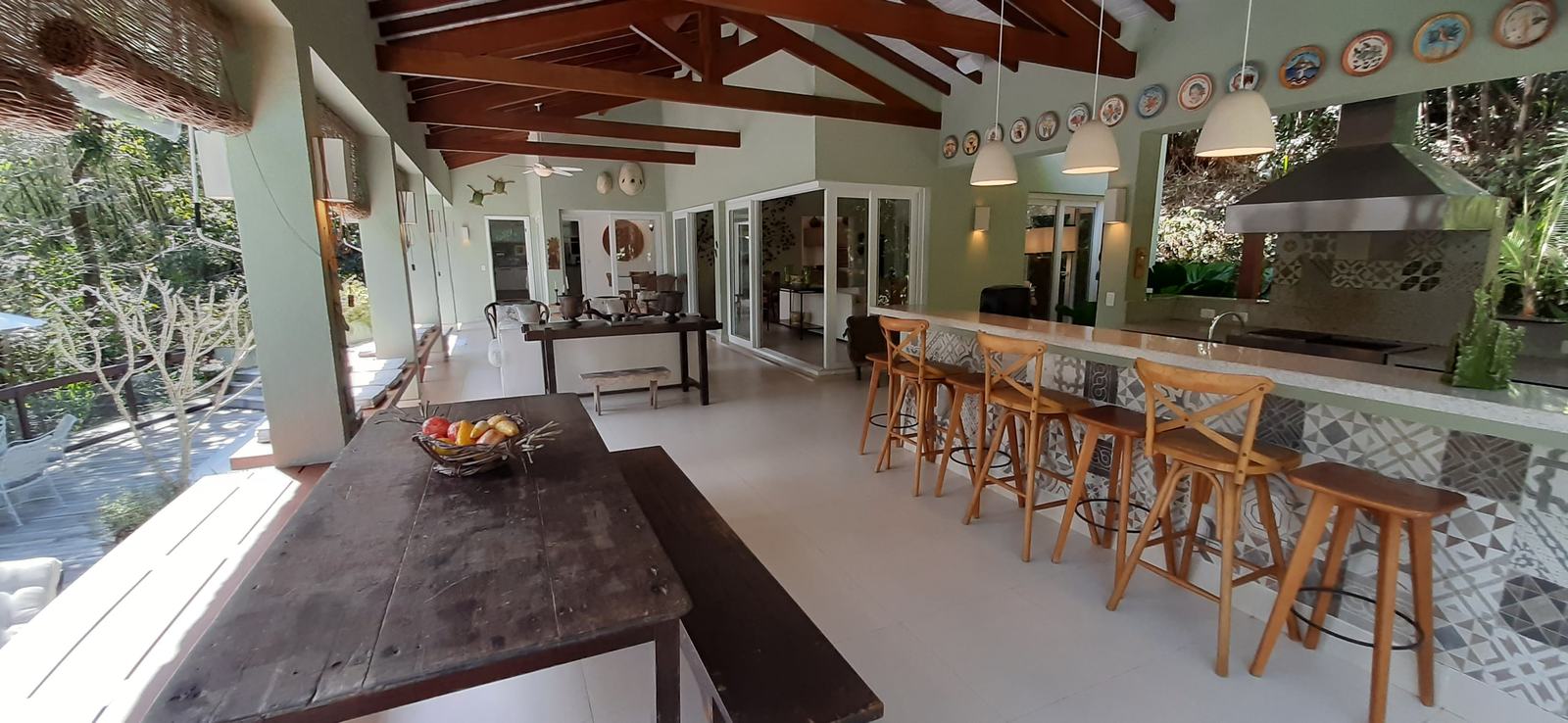 Área externa 16 — Iporanga, Guarujá, à venda e para locação, Casa