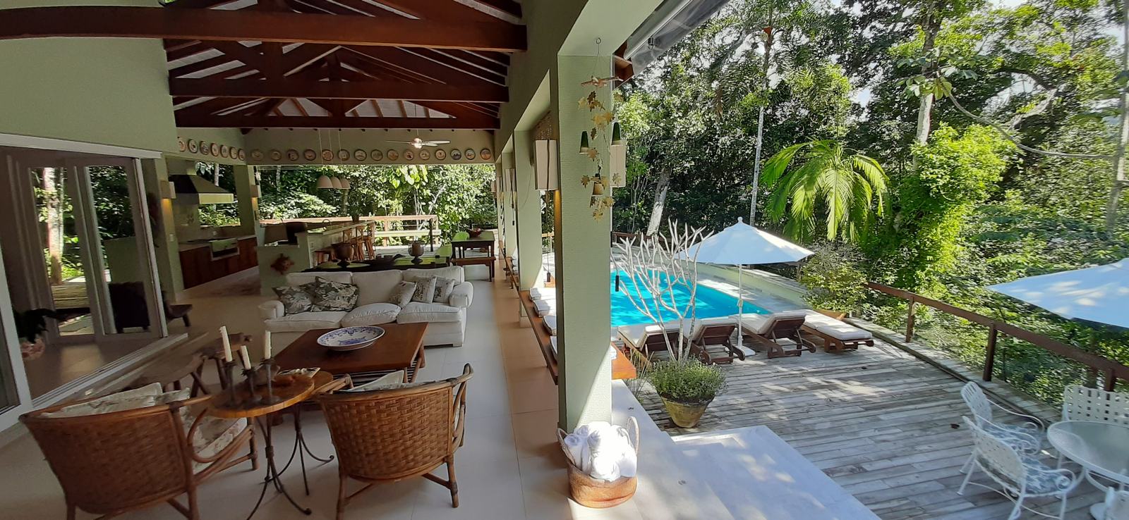 Área externa 15 — Iporanga, Guarujá, à venda e para locação, Casa