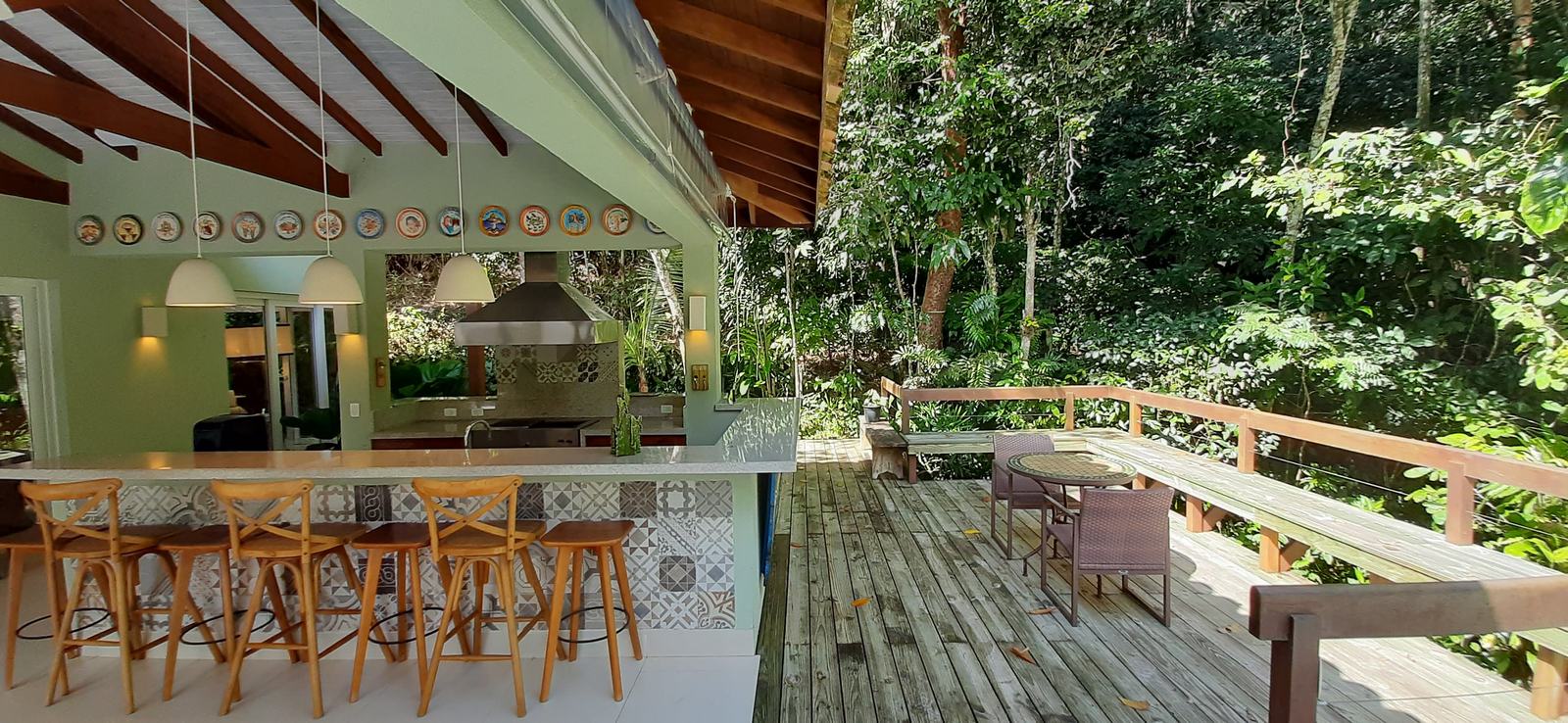 Área externa 18 — Iporanga, Guarujá, à venda e para locação, Casa