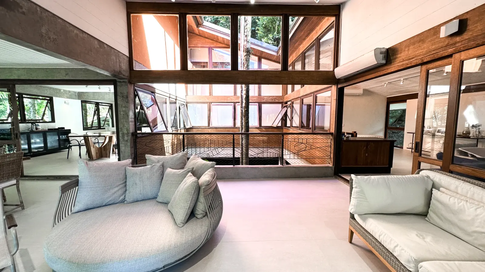Villa 207 - Aluguel Temporada - Ambiente externo coberto ideal para descanso e convivência