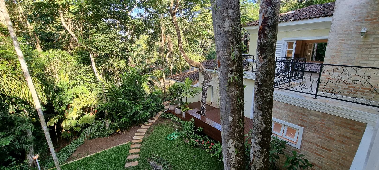 Área externa 16 — Iporanga, Guarujá, para locação, Casa