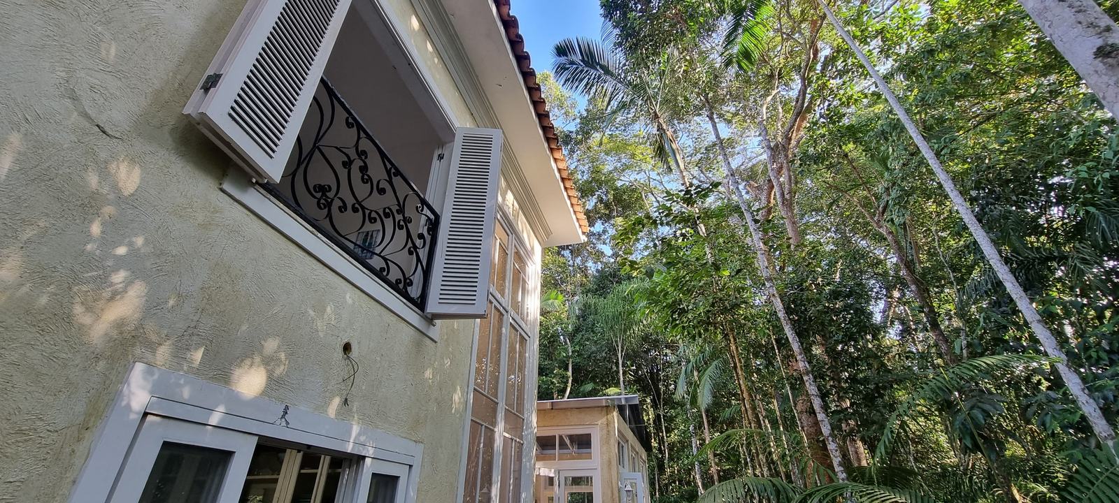 Área externa 19 — Iporanga, Guarujá, para locação, Casa