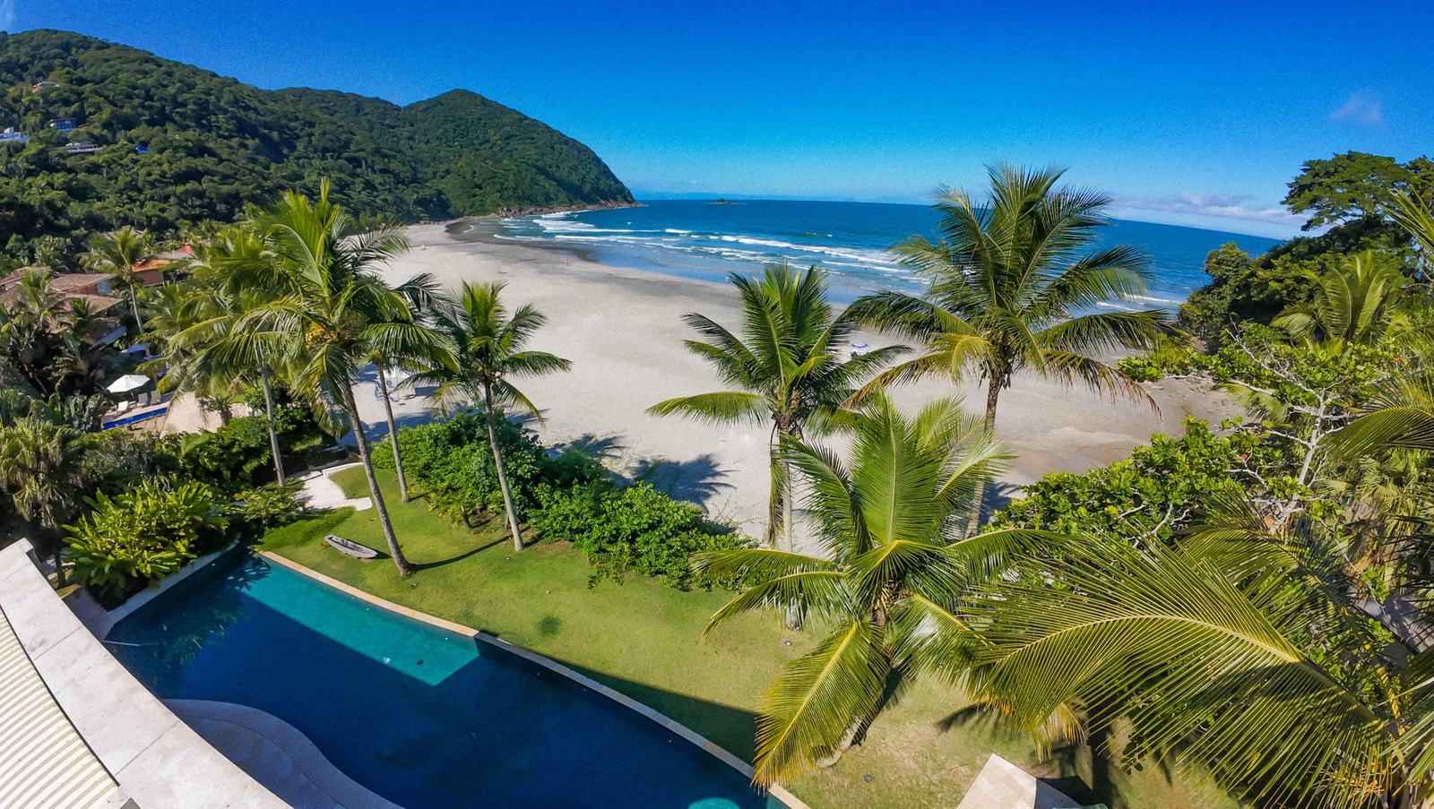 Vista aérea 1 — Taguaíba, Guarujá, à venda, Casa