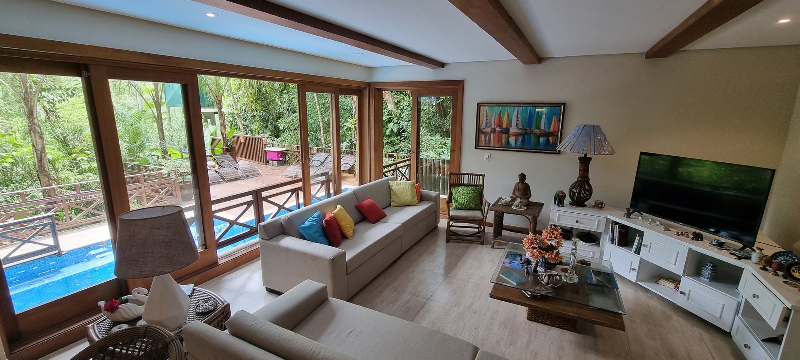 Ambiente interno 2 — Iporanga, Guarujá, à venda e para locação, Casa