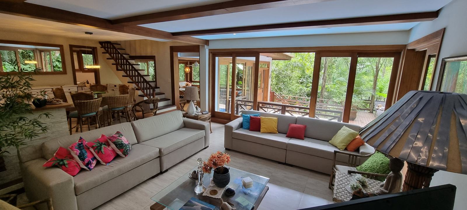 Ambiente interno 1 — Iporanga, Guarujá, à venda e para locação, Casa