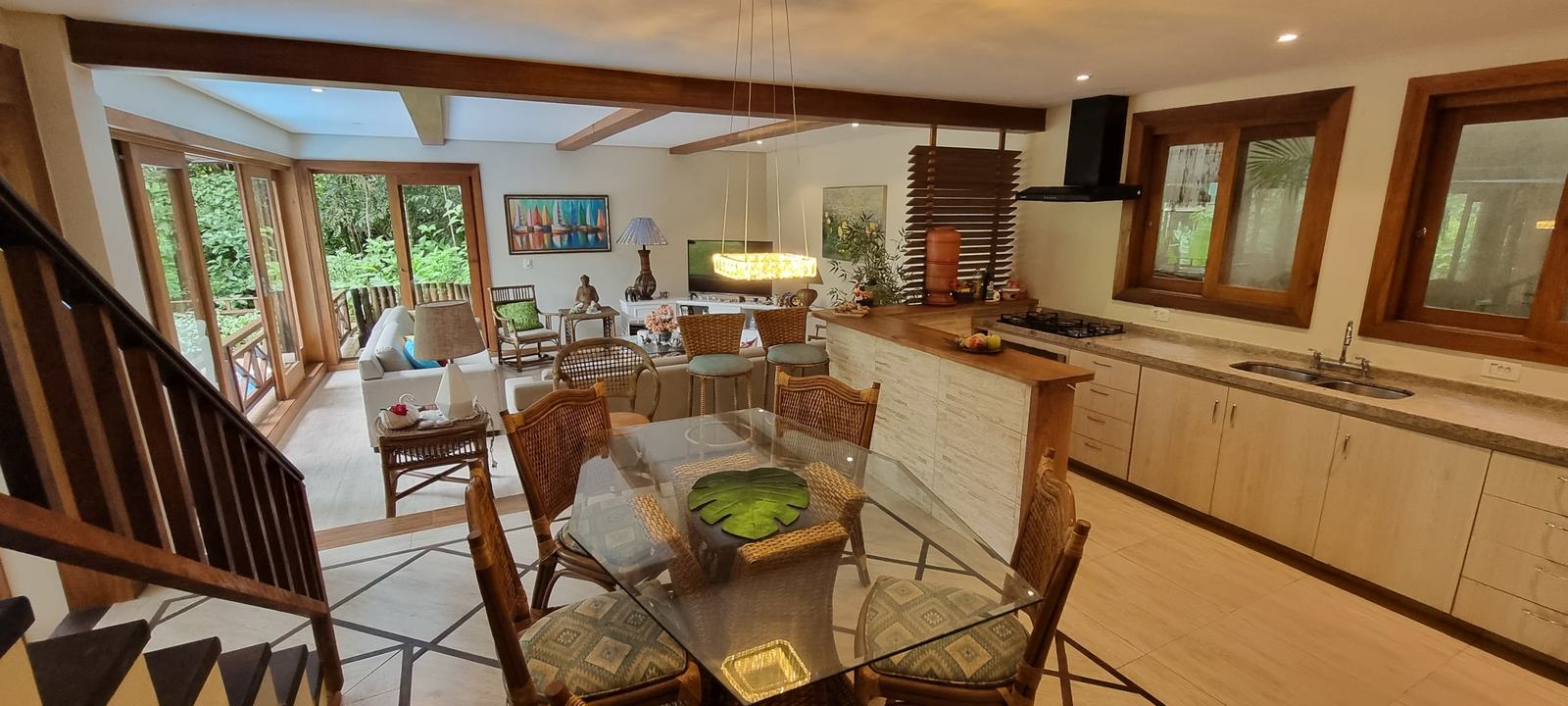 Ambiente interno 5 — Iporanga, Guarujá, à venda e para locação, Casa