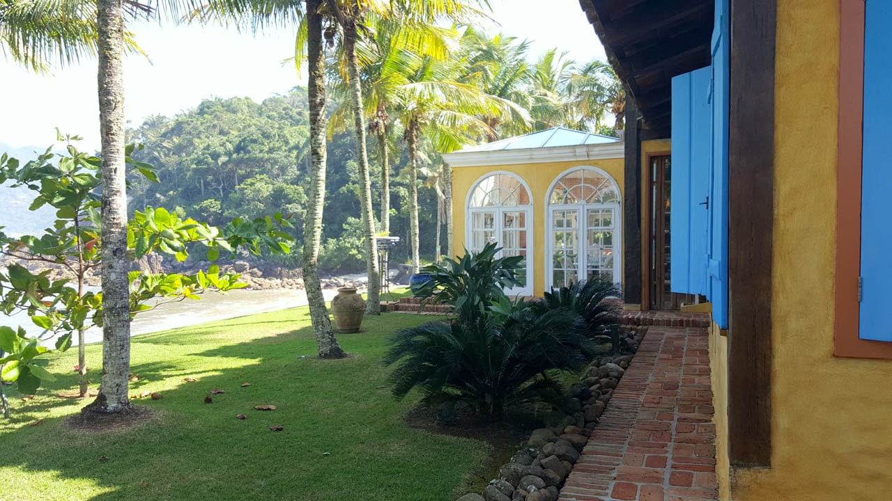 Área externa 14 — Iporanga, Guarujá, à venda e para locação, Casa