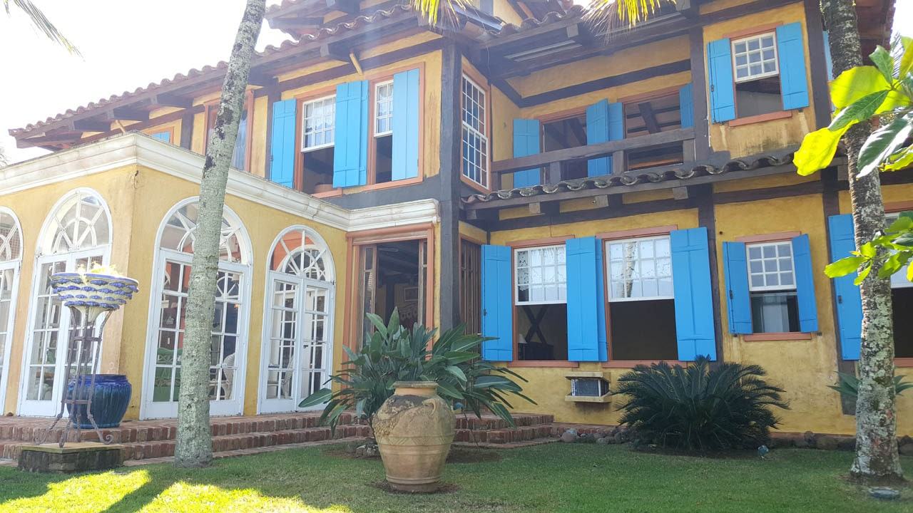 Área externa 10 — Iporanga, Guarujá, à venda e para locação, Casa