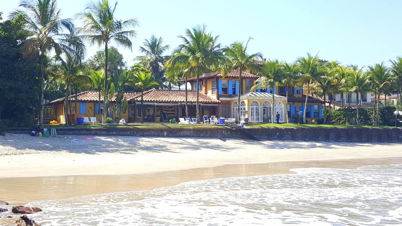 Área externa 3 — Iporanga, Guarujá, à venda e para locação, Casa