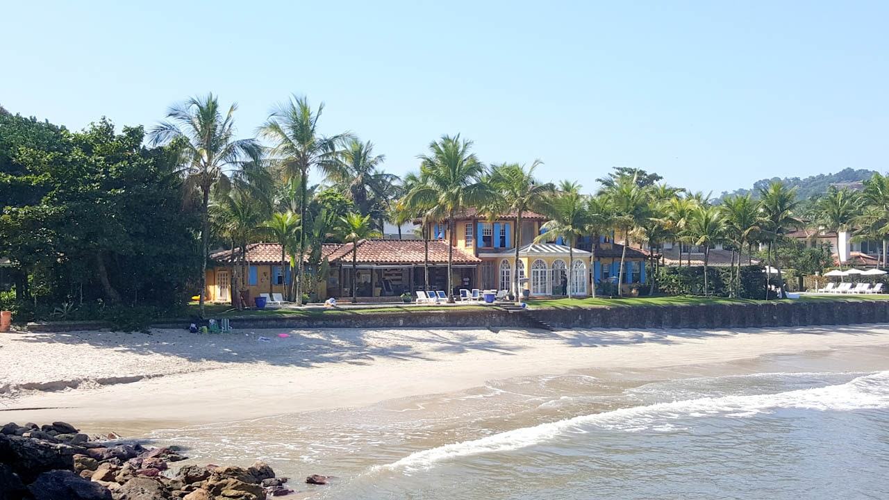 Área externa 2 — Iporanga, Guarujá, à venda e para locação, Casa
