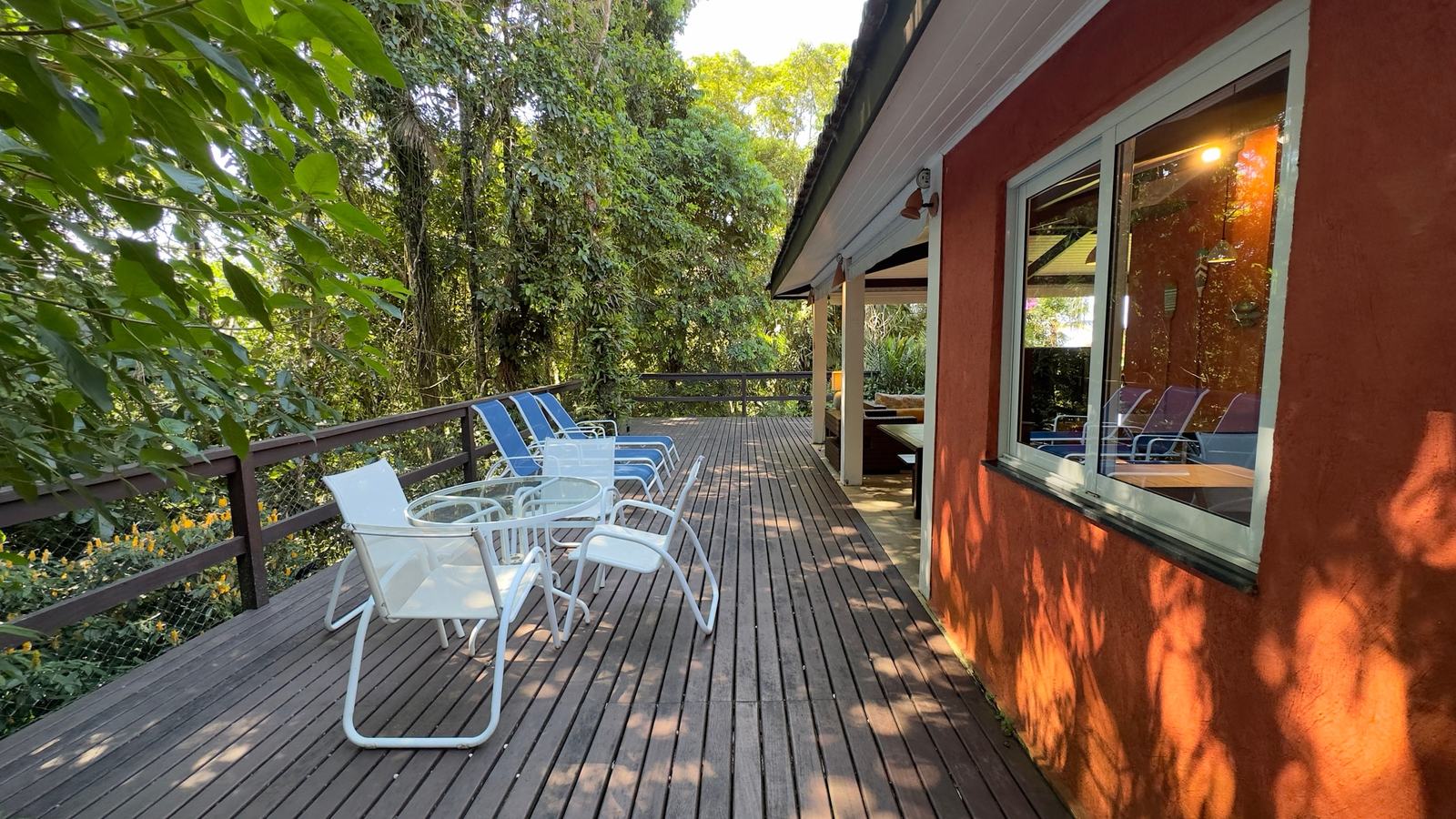 Área externa 3 — Iporanga, Guarujá, para locação, Casa